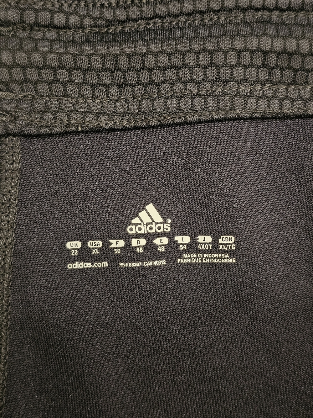 Adidas Women's Charcoal Grey Athletic Capris - Picture 6 of 6